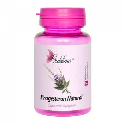 Progesteron natural sublima 60cpr dacia plant foto