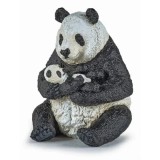 PAPO FIGURINA URS PANDA SEZAND CU PUI IN BRATE