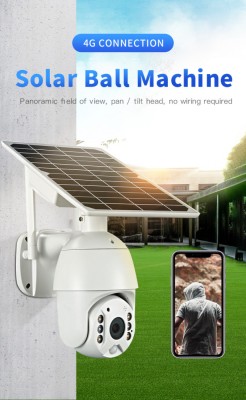 Camera de Supraveghere 4G cu Panou Solar, TSS-S04A, Full HD, Night Vision IR 20m foto