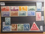 Romania 1945 Lp 177, 1946 Lp 190, 1947 Lp 213, 1948 Lp 230, Nestampilat