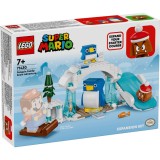 LEGO&reg; Super Mario - Set de extindere aventura in zapada a familiei penguin (71430)