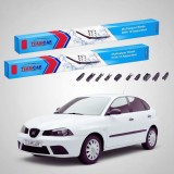 Cumpara ieftin Ștergătoare Seat Ibiza 6L1 02.2006-2009 | Set Față Flat &ndash; TeamCar&reg;