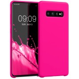 Husa Kwmobile pentru Samsung Galaxy S10 Plus, Silicon, Roz, 49028.77