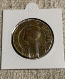 Medalie Mihai I rege a Rom&acirc;niei-ministerul Instrucțiunii premiul I