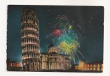 FA54-Carte Postala- ITALIA- Pisa, Torre Pendente, necirculata 1968