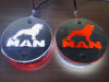 Lampa oglinda Pablo LED -Logo MAN