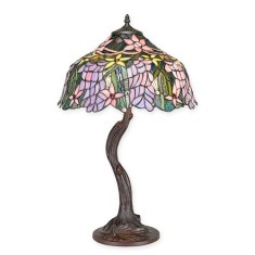 Lampa de masa Tiffany cu flori TA-160