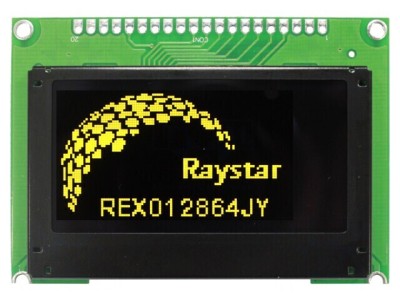 Afişaj OLED Grafic 2,42&amp;quot; 128x64 Galben foto