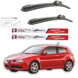 Cumpara ieftin Stergatoare Alfa Romeo 147 (937) 3 usi 2001-2005 &ndash; Set Fata