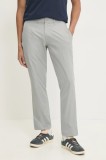 Abercrombie &amp; Fitch pantaloni barbati, culoarea gri, drept, KI130-4117