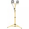 Proiector cu LED si trepied, 2x30 W, alb rece GartenMobel Dekor