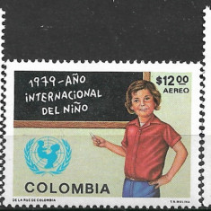 C4560 - Columbia 1979 - Anul copilului 3v.neuzat,perfecta stare