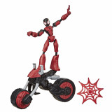 Cumpara ieftin Spiderman Figurina Flexibila Cu Motocicleta, Hasbro
