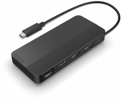 Lenovo USB-C Dual Display Travel Dock (with power adapter) &amp;quot;40B90100EU&amp;quot; (timbru verde 0.18 lei) foto