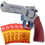 CAP GUN 5x72 capace REVOLVER METALIC GRATUIT PENTRU COPII