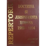 Constantin Crisu - Doctrina si jurisprudenta romana 1989-1994, vol. 1 (Editia: 1995)