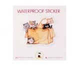 Sticker - Cats in a Box | Buburuza cu ghetute