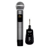 Microfon de mana profesional, metalic, wireless 40 m, ecran digital MultiMark GlobalProd, Oem