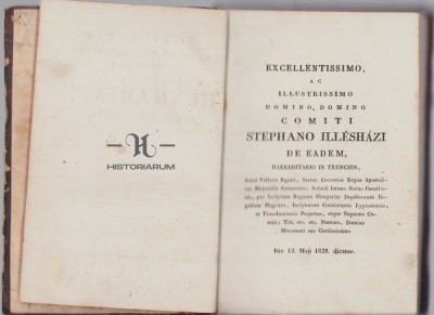 6SP Notitiae politico-geographico statisticae inclyti regni Hungariae Partiumque eidem adenexarum, 1828, Ludovic Nagy, Buda, volumul I foto