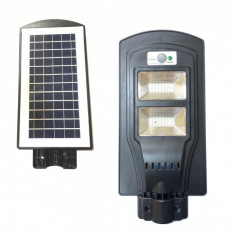 Proiector LED SMD 40W cu Panou Solar si Senzori IP65 CL140 foto