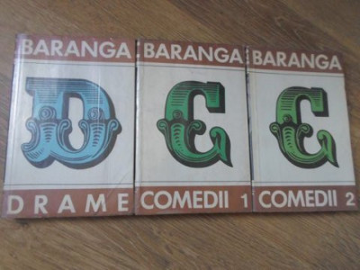 DRAME. COMEDII VOL.1-3-AUREL BARANGA-234496 foto