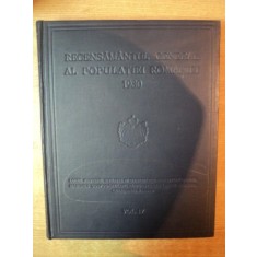RECENSAMANTUL GENERAL AL POPULATIEI ROMANE DIN 29 DECEMBRIE 1930 , VOL. IV LOCUL NASTERII , SITUATIA IN GOSPODARIE , MENAJE COLECTIVE , MARIMEA GOSPOD