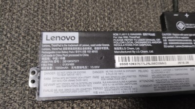 Baterie originala Lenovo ThinkPad A475 A485 T470 T480 TP25 Series foto