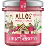 Crema tartinabila de sfecla rosie si hrean fara gluten, eco