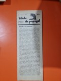 Bilete de papagal - no 1 / 2 februarie 1928