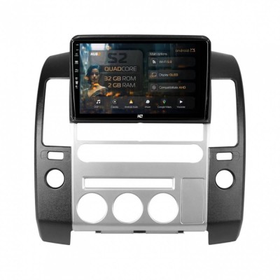 Navigatie Nissan Pathfinder-Navara (2005-2014) 2GB RAM Android 13 GPS Wi-FI Carplay Android Auto USB Bluetooth Radio Waze Touchscreen 9 inch foto