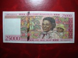 MADAGASCAR 25.000 FRANCI SUPERBA