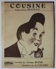 COUSINE , paroles de LUCIEN BOYER , musique de A. VALSIEN , EDITIE INTERBELICA , PARTITURA