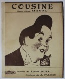 COUSINE , paroles de LUCIEN BOYER , musique de A. VALSIEN , EDITIE INTERBELICA , PARTITURA