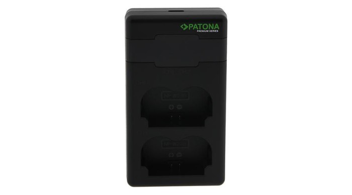 PATONA Premium Twin Performance PD Charger pentru Fuji NP-W235 Fujifilm X-T4 XT4, inclusiv cablu USB-C