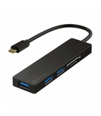 HUB Docking Station 5in1 USB TYPE C - 3x USB 3.0 si cititor carduri