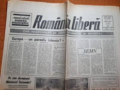 romania libera 29 martie 1990-aura urziceanu multumeste foto