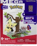 POKEMON MEGA SET DE CONSTRUCTIE FORAJELE FORESTIERE ALE LUI PICHU, Mattel
