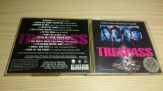 [CDA] Trespass - Music from the Motion Picture - cd audio original foto