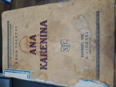 Ana Karenina - Leon Tolstoi vol. 3 - 1928 foto
