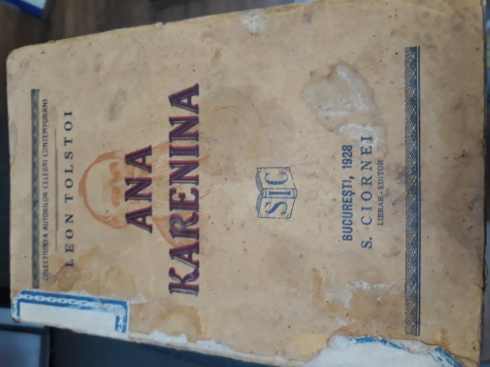 Ana Karenina - Leon Tolstoi vol. 3 - 1928