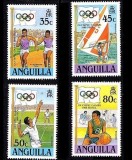 Anguilla 1988 - Jocurile Olimpice, sport, serie neuzata