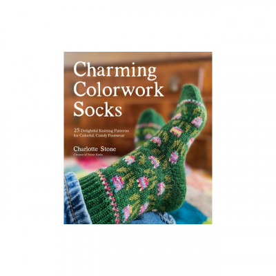 Charming Colorwork Socks: 25 Delightful Knit Patterns for Colorful, Comfy Footwear foto