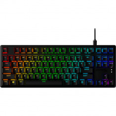 Tastatura mecanica gaming HyperX Alloy Origins Core PBT, RGB, Switch HyperX Blue, Negru