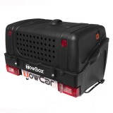 Cutie portbagaj pe carlig TowBox V1 Dog 280L pentru animale, negru