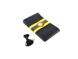Husa Volan Piele ALM Negru Ac si Ata Marime 2XL 45cm