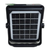 Lampa solara portabila DSD&reg;, Multifunctionala, Functie incarcare telefon, Tip Proiector, Negru