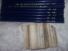 Lot 33 creioane romanesti vechi.Creion romanesc de colectie DACIA-AMIRAL,T.GRAT foto