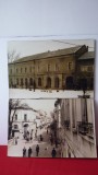 FOTO, FOTOGRAFIE, FOTOGRAFII VECHI DIN PETROSANI 38/25 cm. LOT 2 BUC.