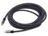 Cablu Optic Toslink Goobay 1m Aurit Aluminiu PVC 6.5mm