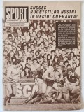 SPORT , REVISTA ILUSTRATA LUNARA A C.N.E.F.S. , NR. 11 , NOIEMBRIE 1980